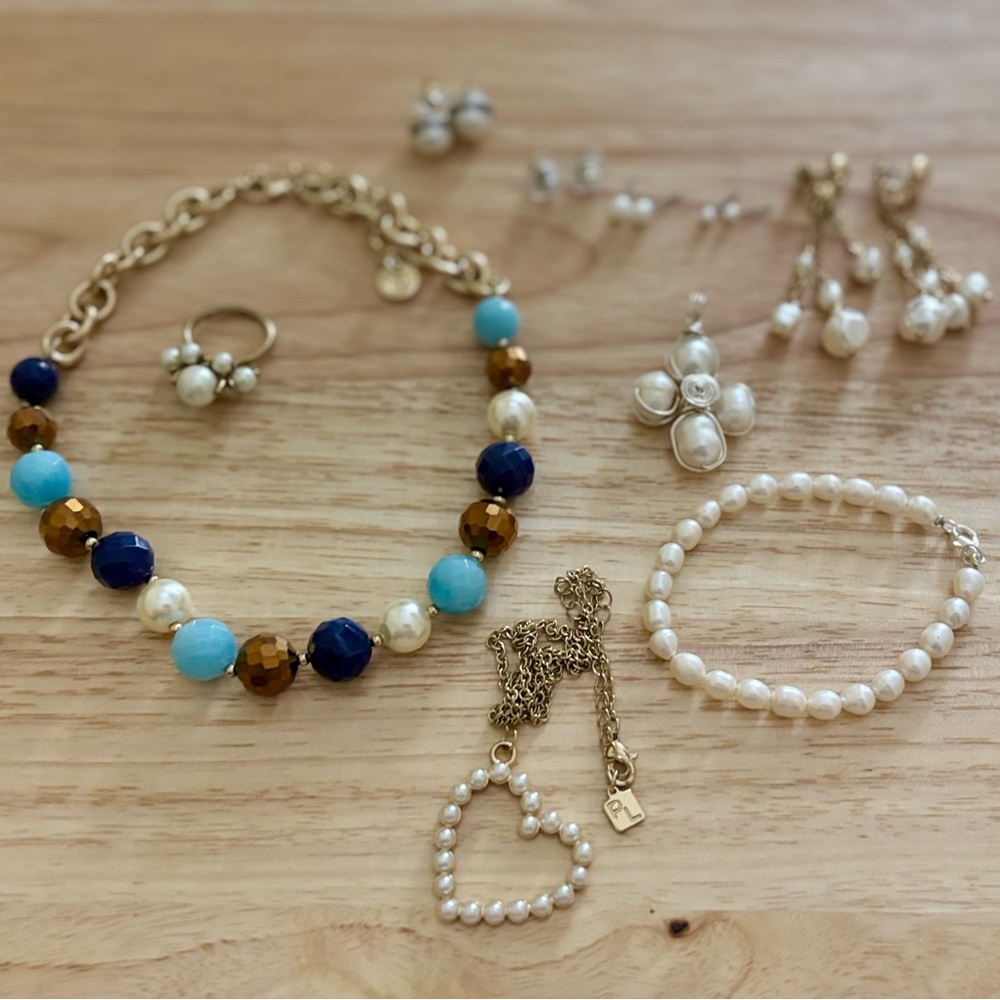 Mixed Vintage Pearl Jewelry Bundle / Grab Bag - Picture 2 of 10